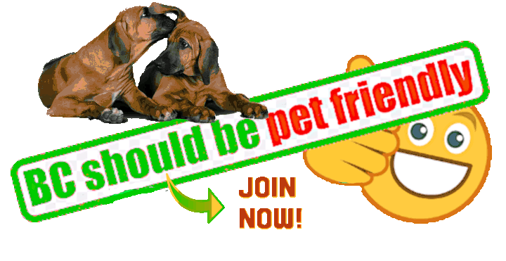 Make BC a pet-friendly place for all animals