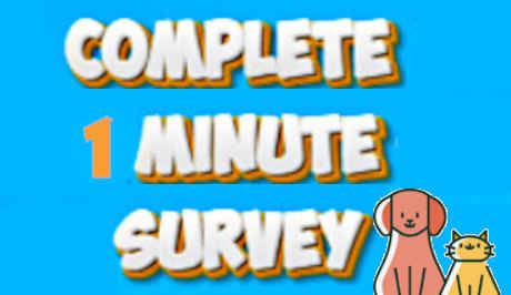 Click to begin BC People With Pets Survey